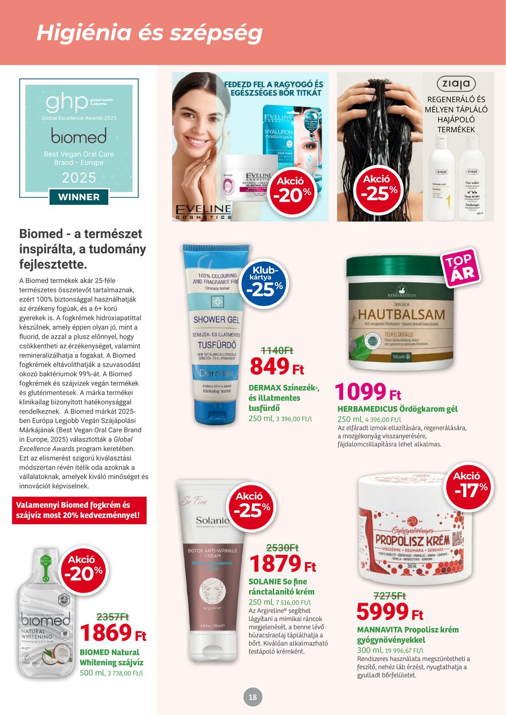 Herbaház akciós újság 2026.01.05-től - 18. oldal.