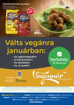 Herbaház akciós újság 2026.01.05-től - 24. oldal.
