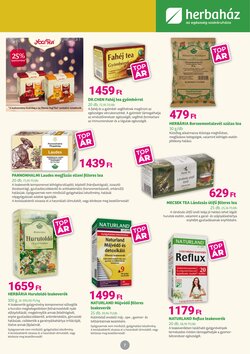 Herbaház akciós újság 2026.01.05-től - 7. oldal.