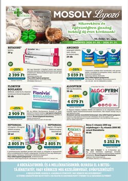 Mosoly Patikák akciós újság 2026.01.05-től