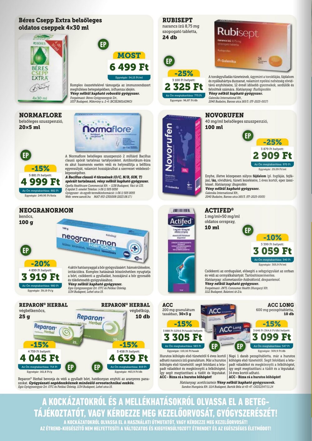 Mosoly Patikák akciós újság 2026.01.05-től - 2. oldal.
