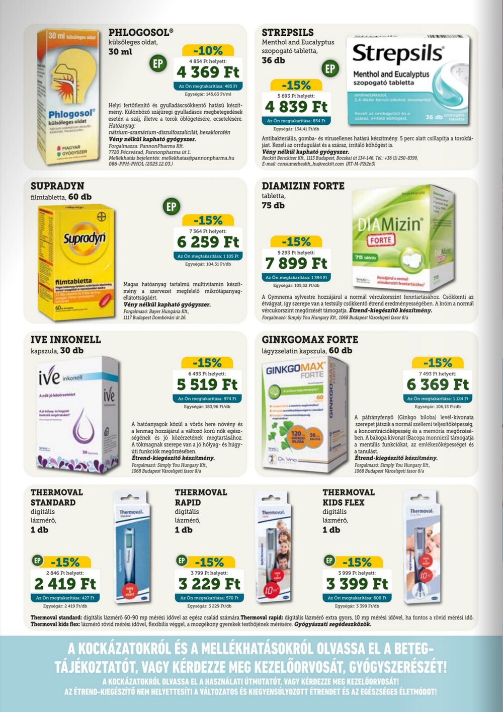 Mosoly Patikák akciós újság 2026.01.05-től - 6. oldal.