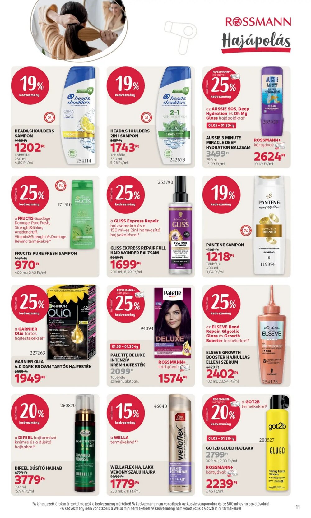 Rossmann akciós újság 2026.01.05-től - 11. oldal.