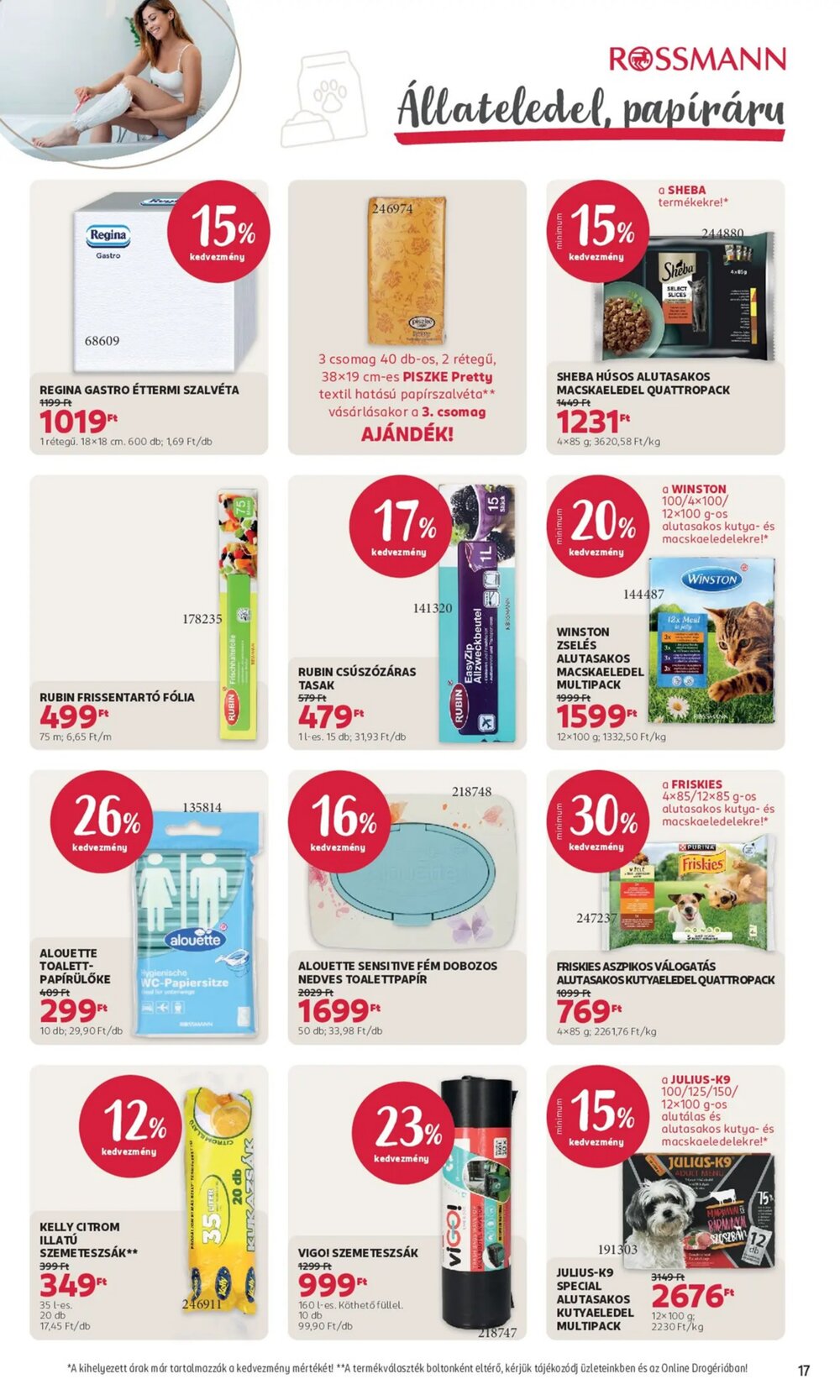 Rossmann akciós újság 2026.01.05-től - 17. oldal.