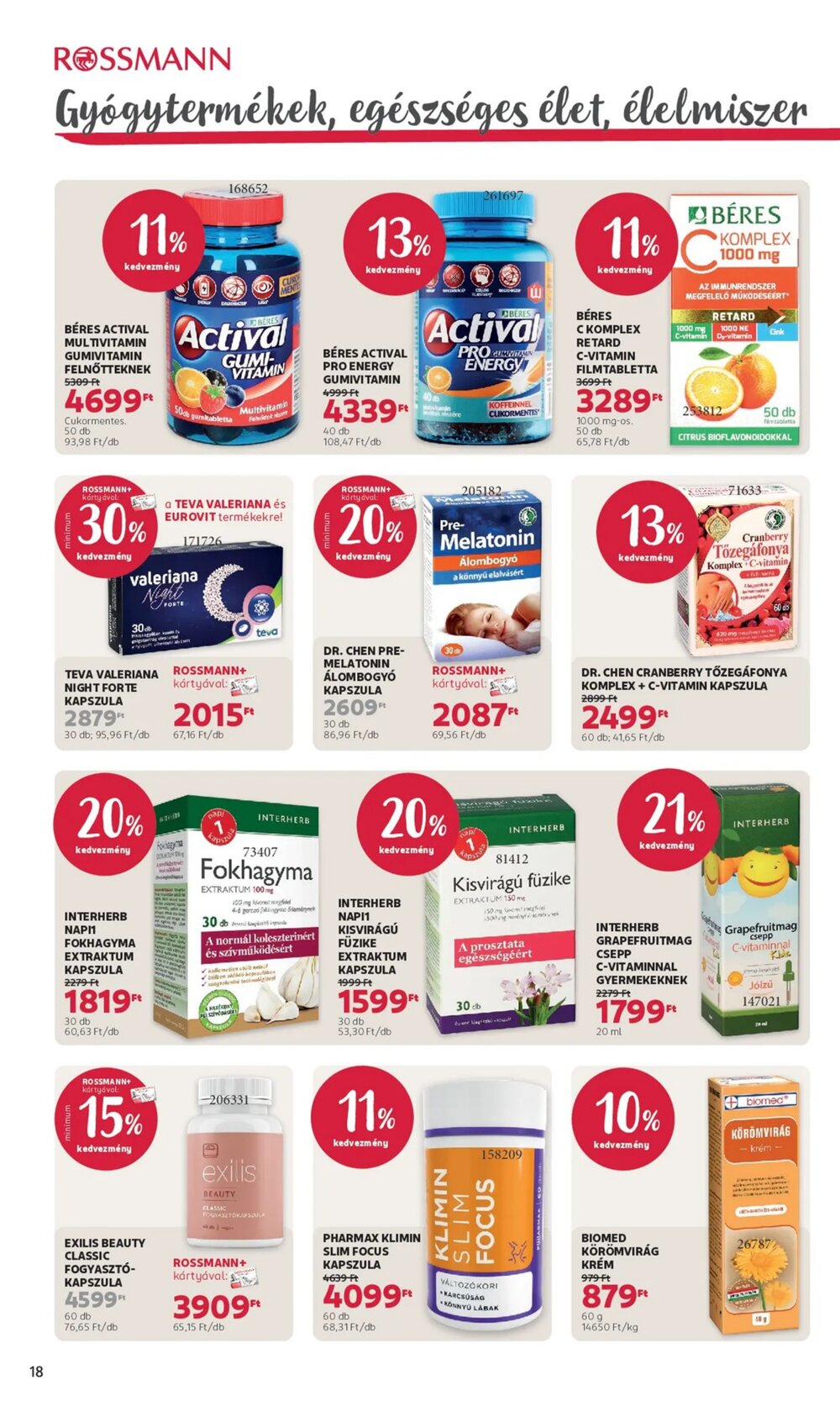 Rossmann akciós újság 2026.01.05-től - 18. oldal.