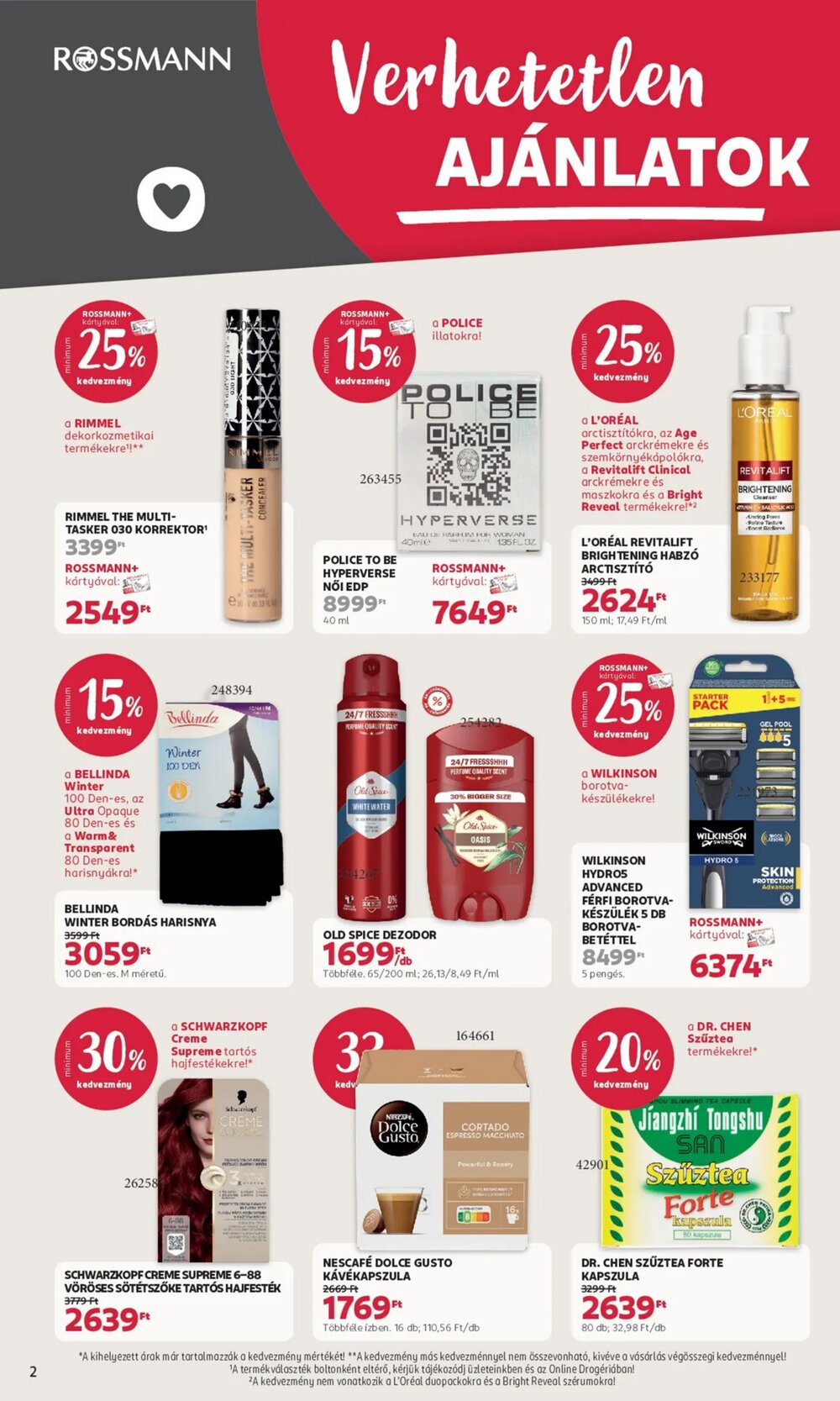 Rossmann akciós újság 2026.01.05-től - 2. oldal.