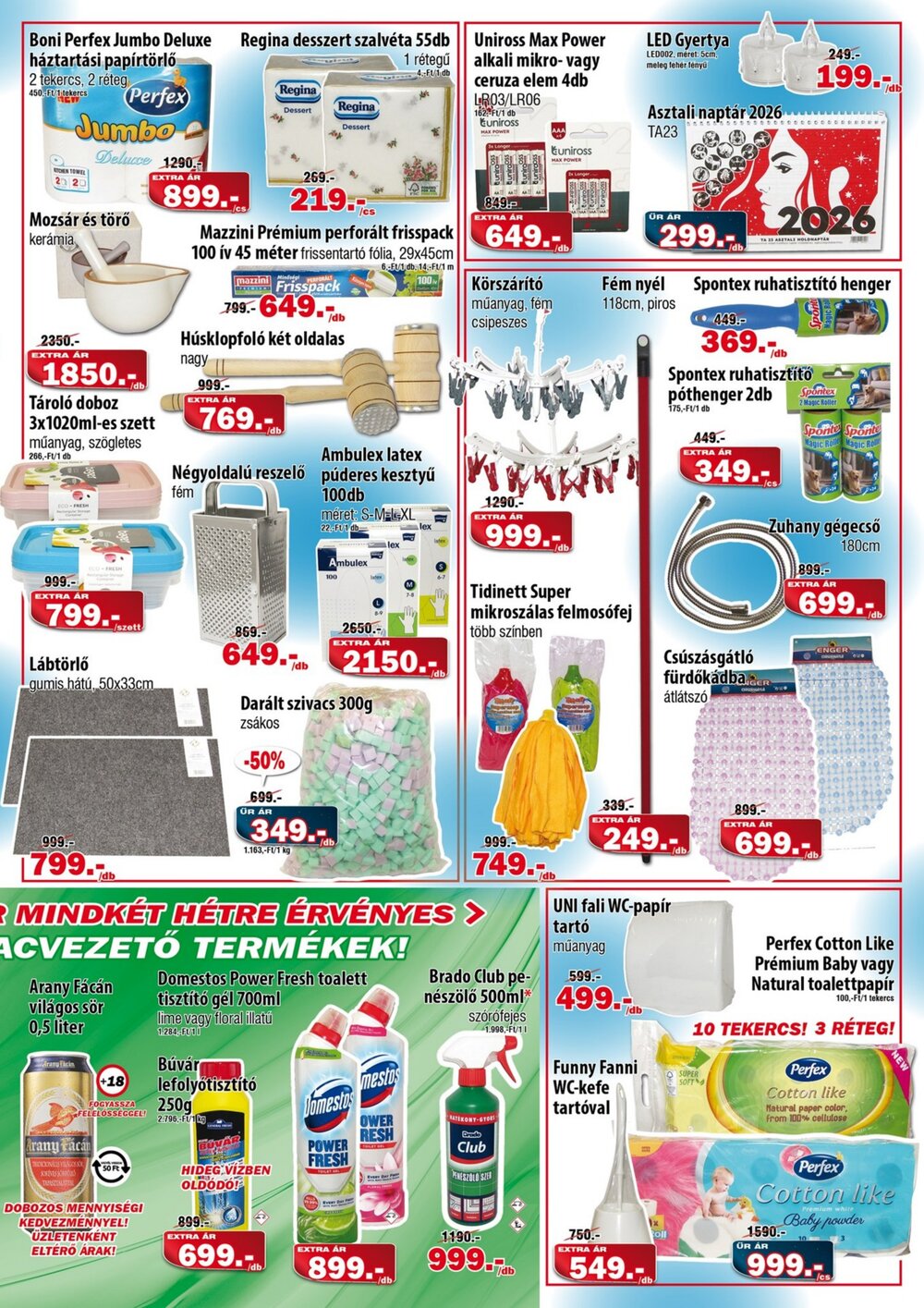 Vianni drogéria akciós újság 2026.01.07-től - 3. oldal.