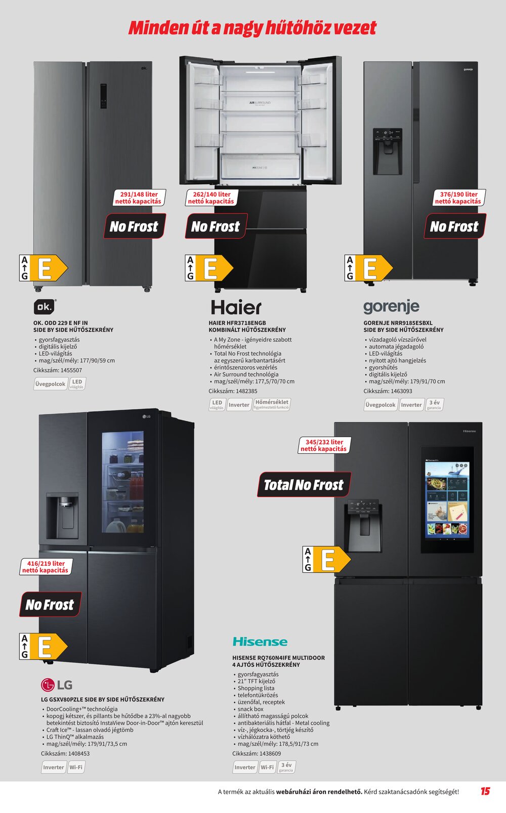 Media Markt akciós újság 2026.01.07-től - 15. oldal.