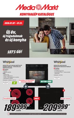 Media Markt akciós újság 2026.01.07-től