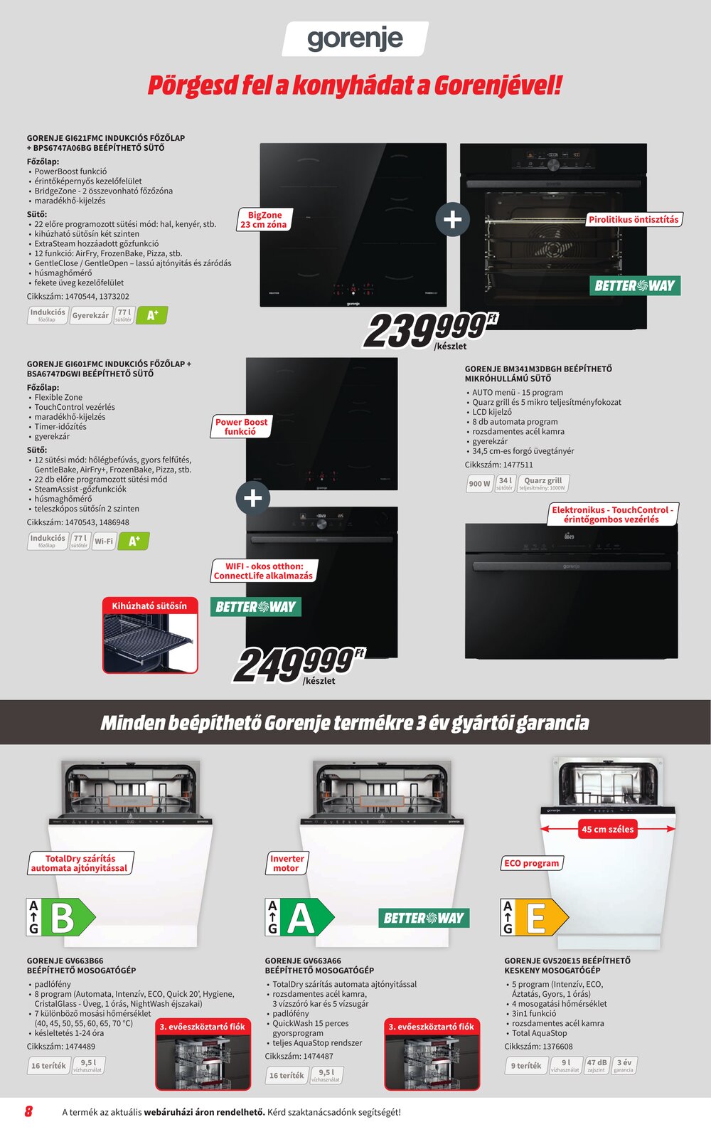 Media Markt akciós újság 2026.01.07-től - 8. oldal.