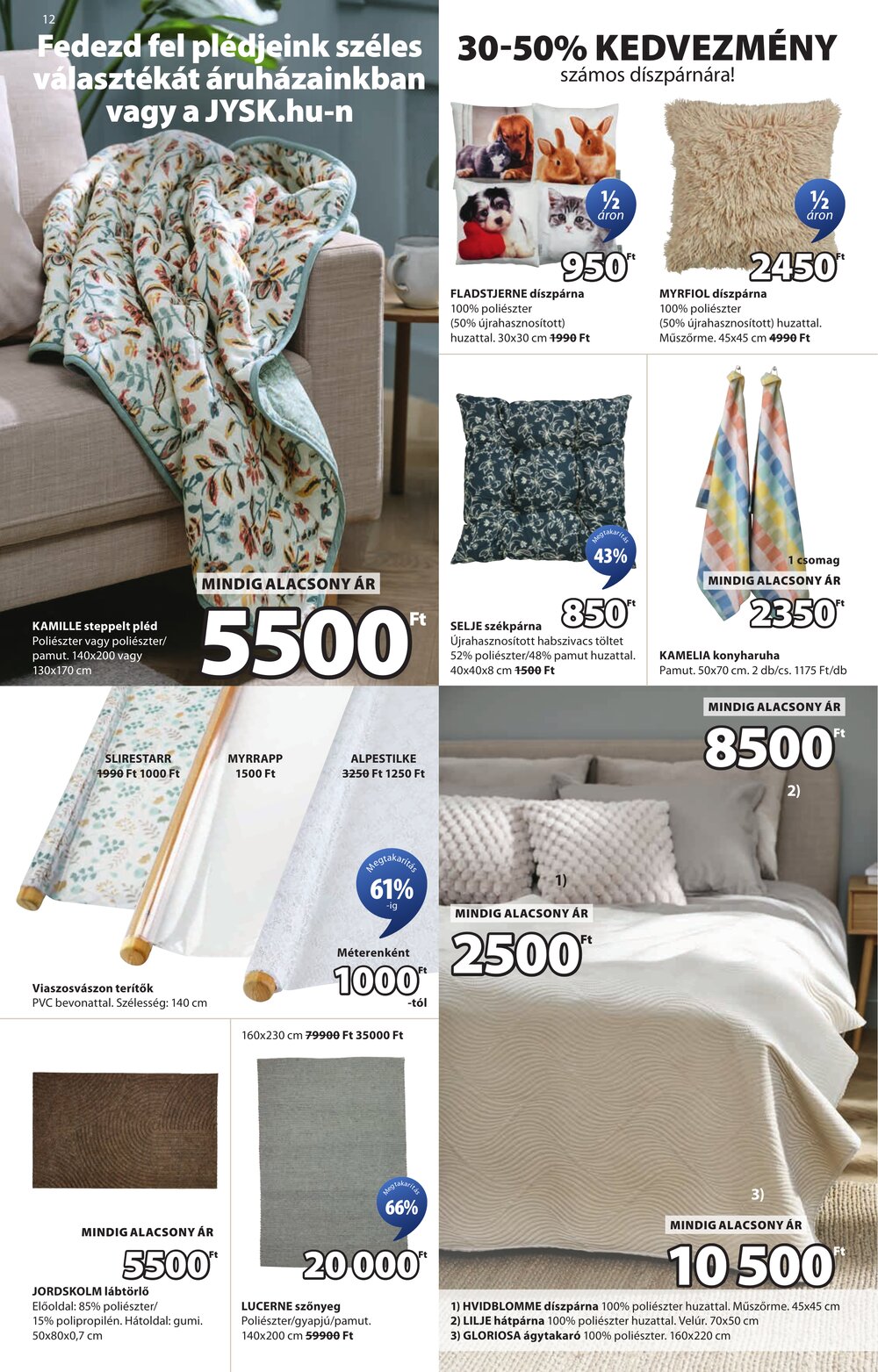 JYSK akciós újság 2026.01.07-től - 13. oldal.