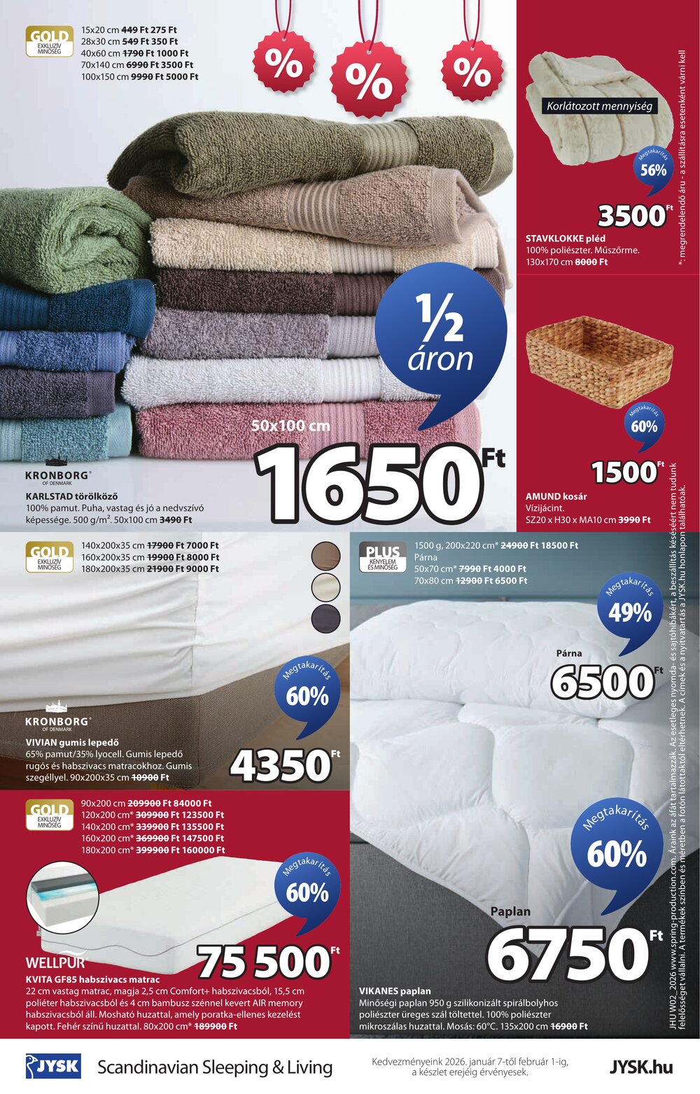 JYSK akciós újság 2026.01.07-től - 17. oldal.