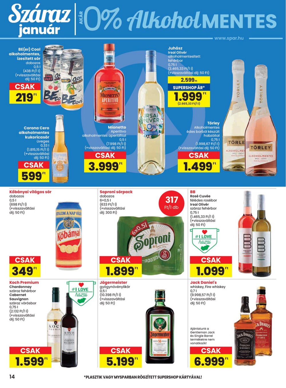 Spar akciós újság 2026.01.08-tól - 14. oldal.