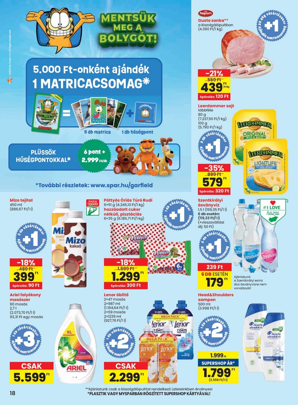 Spar akciós újság 2026.01.08-tól - 18. oldal.