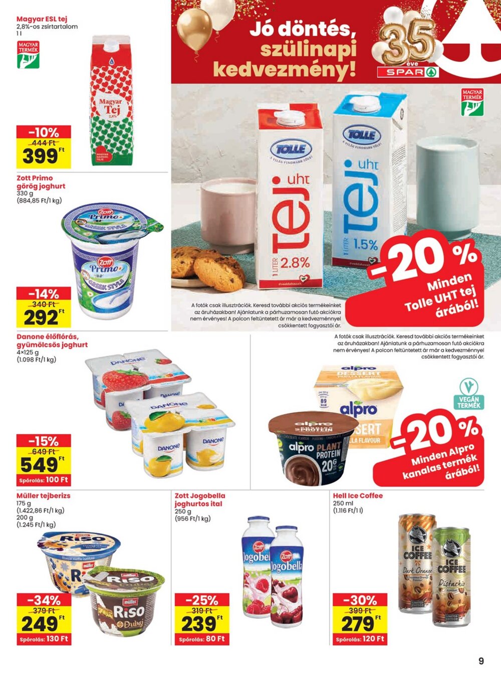 Spar akciós újság 2026.01.08-tól - 9. oldal.