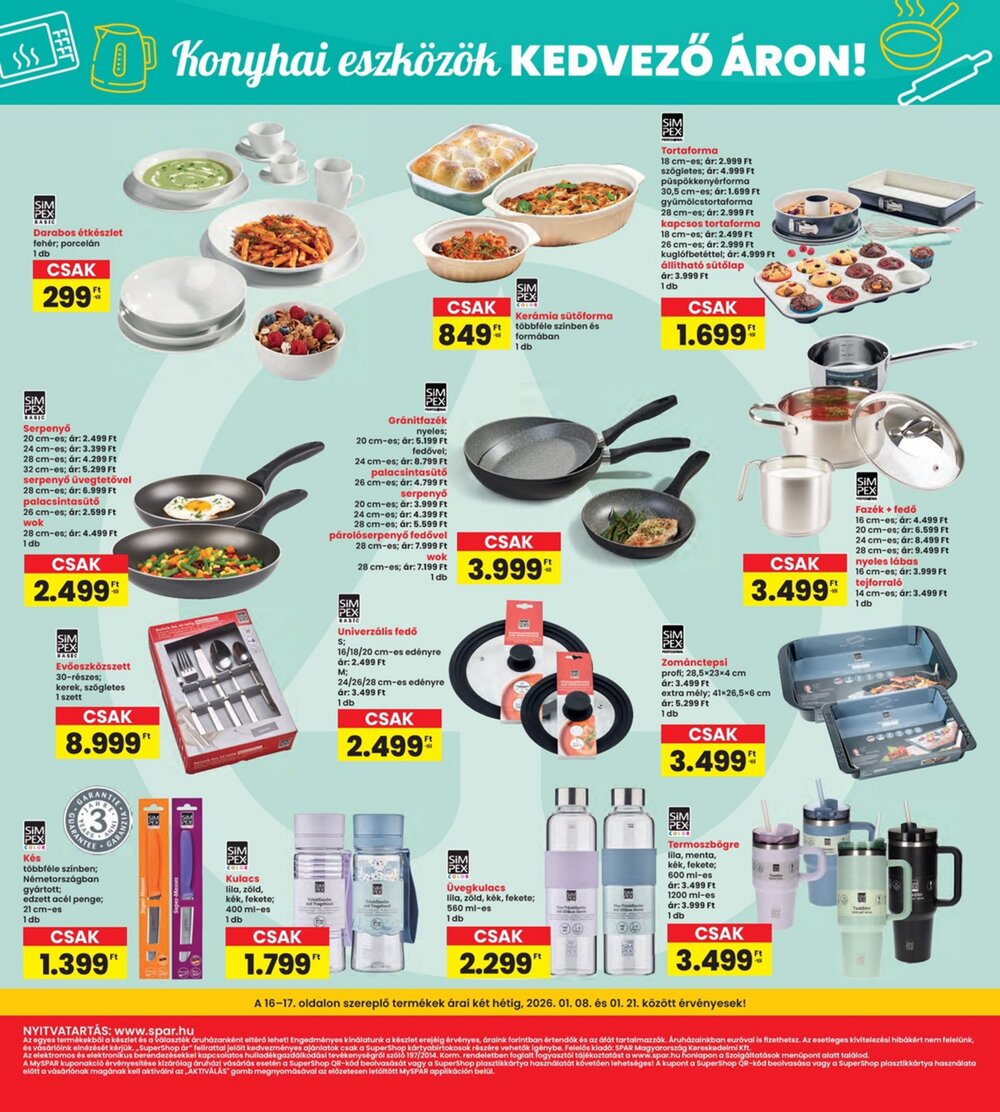 Interspar akciós újság 2026.01.08-tól - 16. oldal.