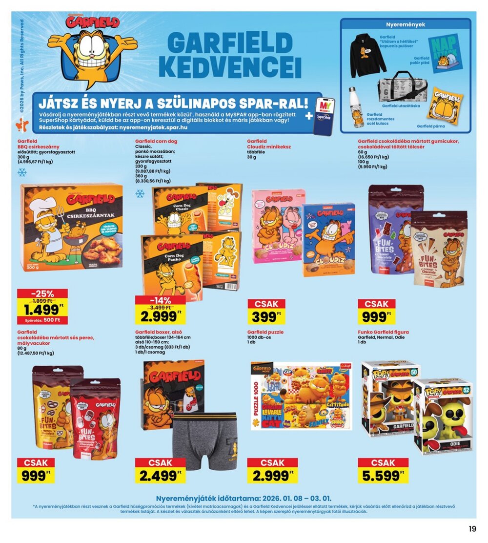 Interspar akciós újság 2026.01.08-tól - 19. oldal.