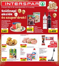 Interspar akciós újság 2026.01.08-tól