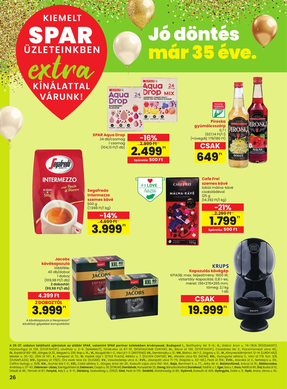 Spar Extra akciós újság 2026.01.08-tól - 7. oldal.