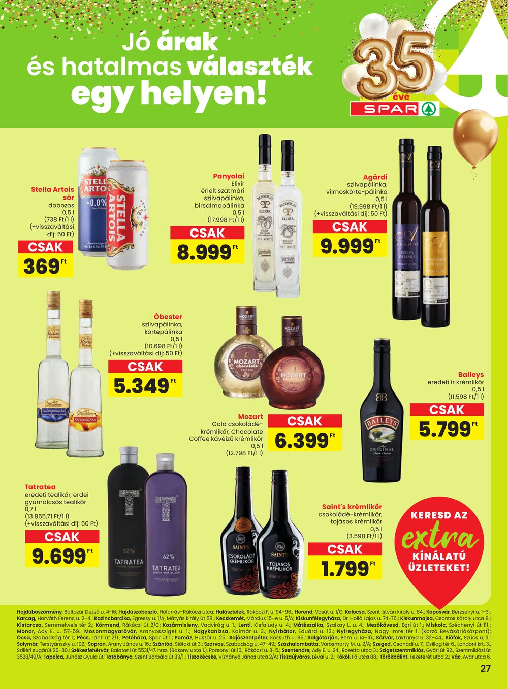Spar Extra akciós újság 2026.01.08-tól - 8. oldal.