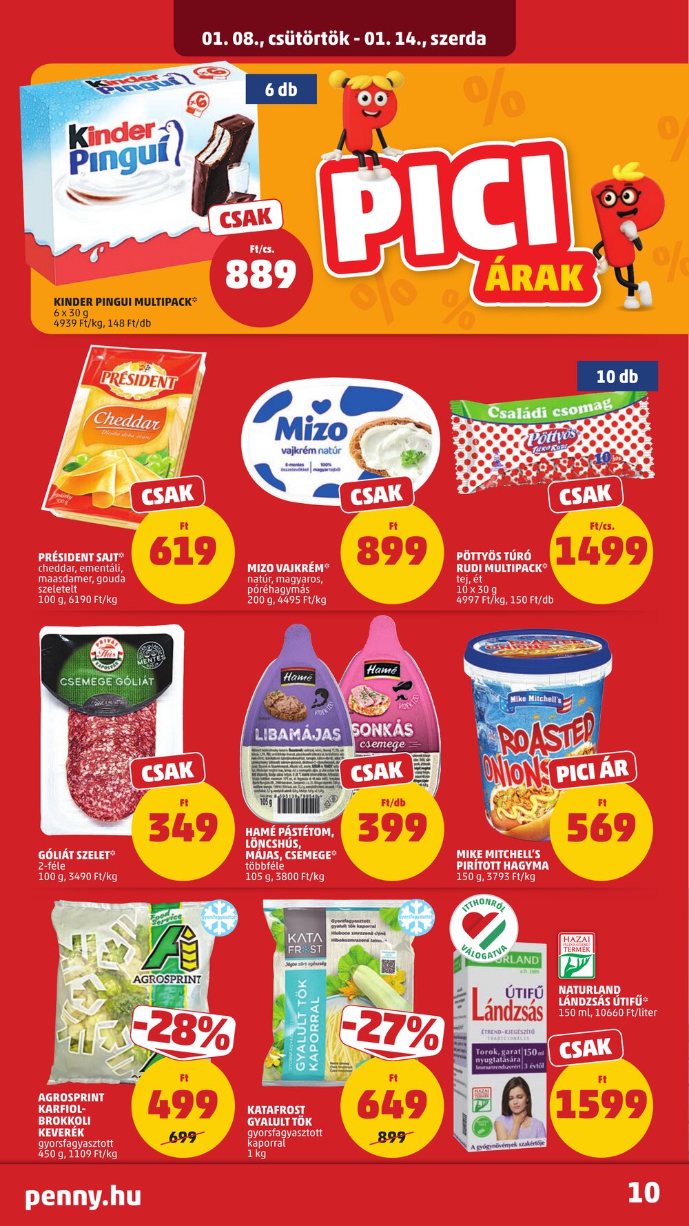 Penny Market akciós újság 2026.01.08-tól - 14. oldal.