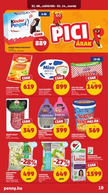 Penny Market akciós újság 2026.01.08-tól - 14. oldal.