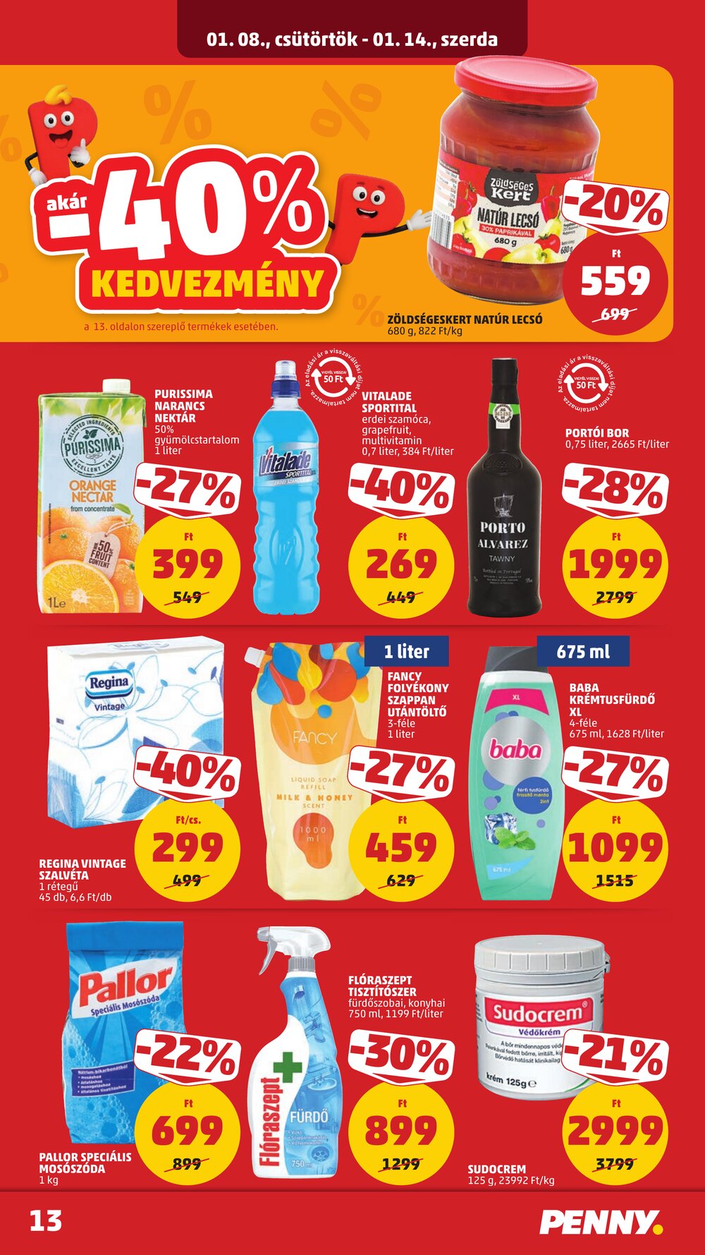 Penny Market akciós újság 2026.01.08-tól - 17. oldal.