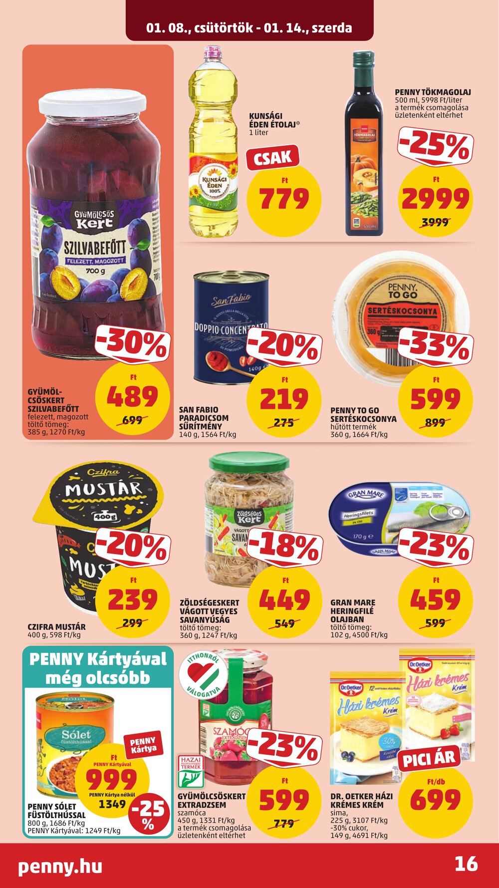 Penny Market akciós újság 2026.01.08-tól - 20. oldal.