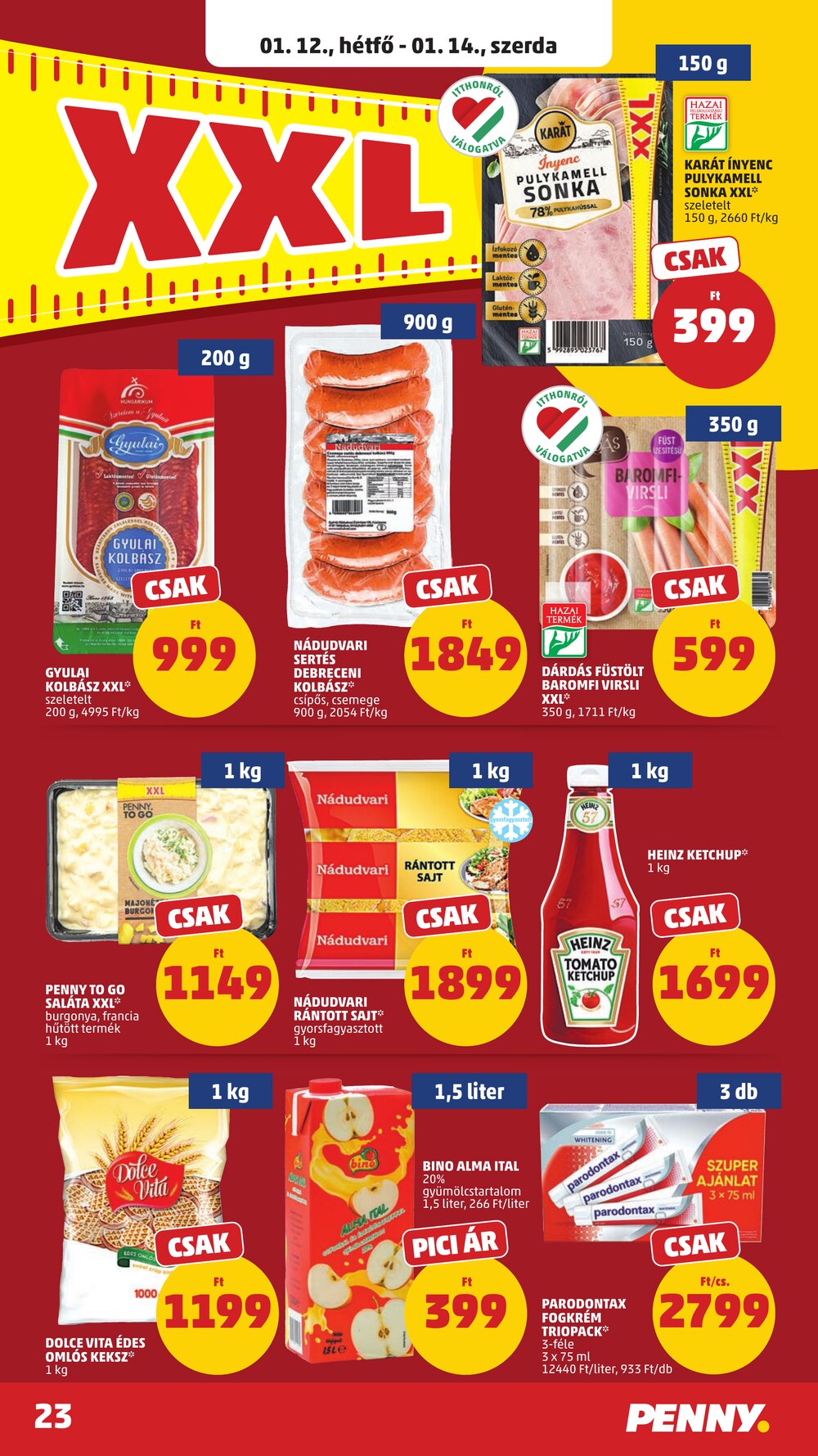 Penny Market akciós újság 2026.01.08-tól - 27. oldal.