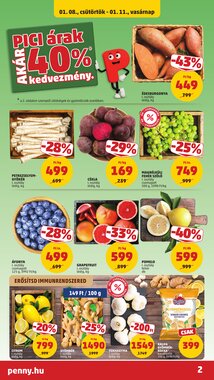 Penny Market akciós újság 2026.01.08-tól - 2. oldal.