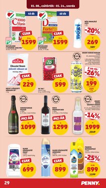 Penny Market akciós újság 2026.01.08-tól - 33. oldal.