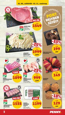 Penny Market akciós újság 2026.01.08-tól - 3. oldal.