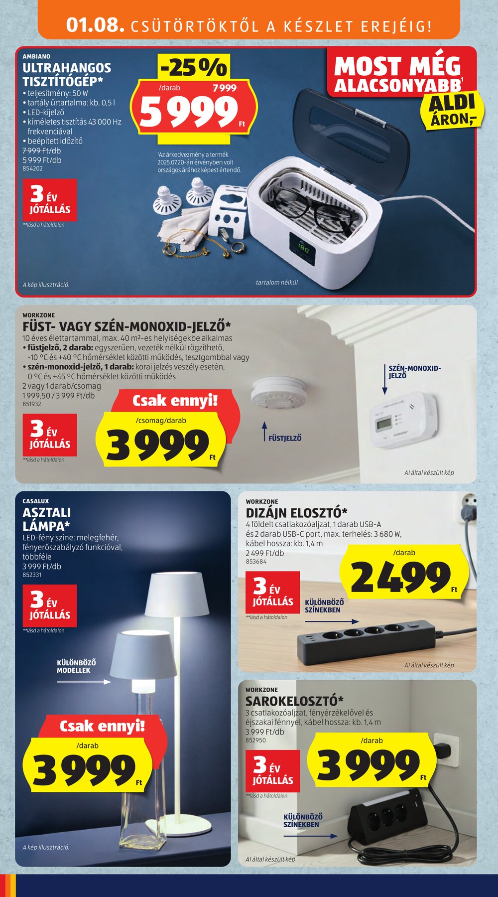 Aldi akciós újság 2026.01.08-tól - 20. oldal.