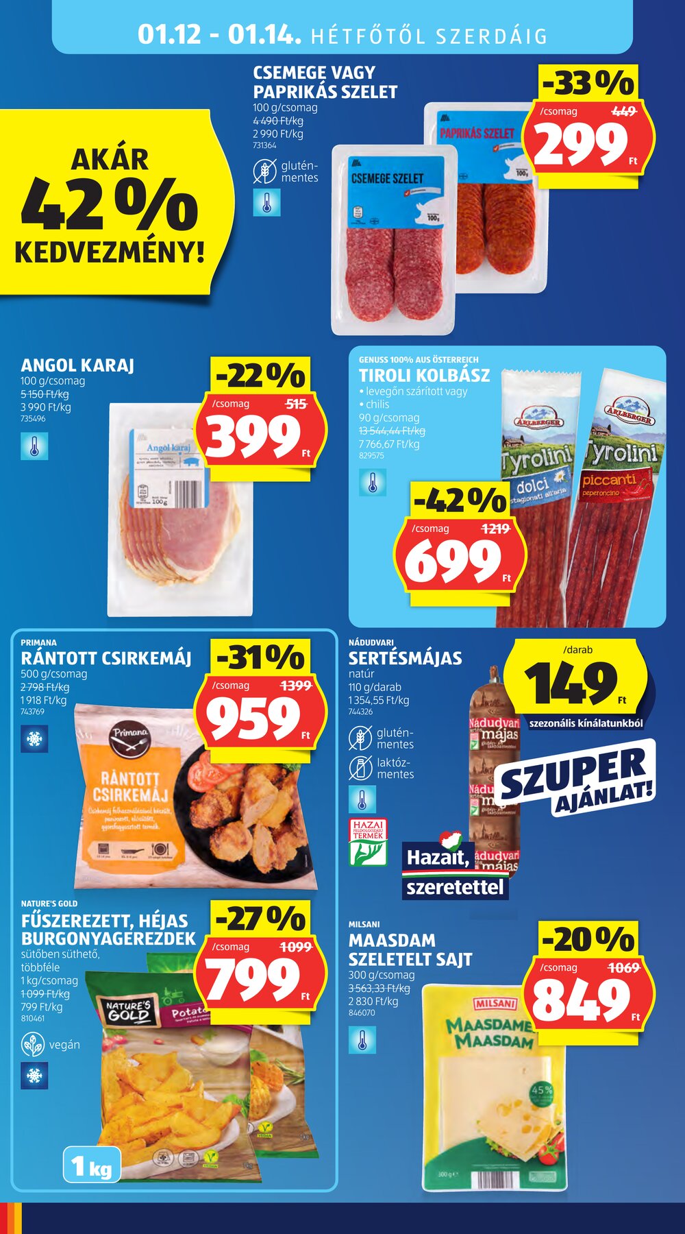 Aldi akciós újság 2026.01.08-tól - 28. oldal.