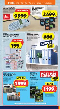 Aldi akciós újság 2026.01.08-tól - 3. oldal.