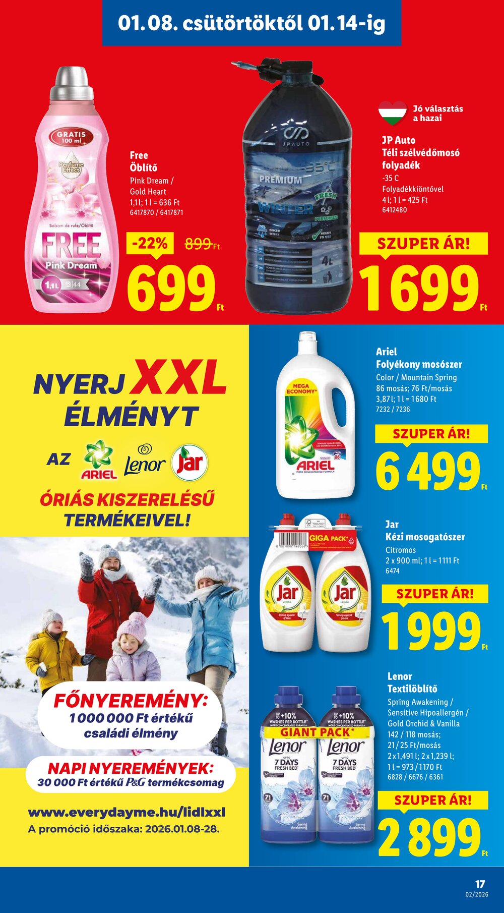 Lidl akciós újság 2026.01.08-tól - 17. oldal.