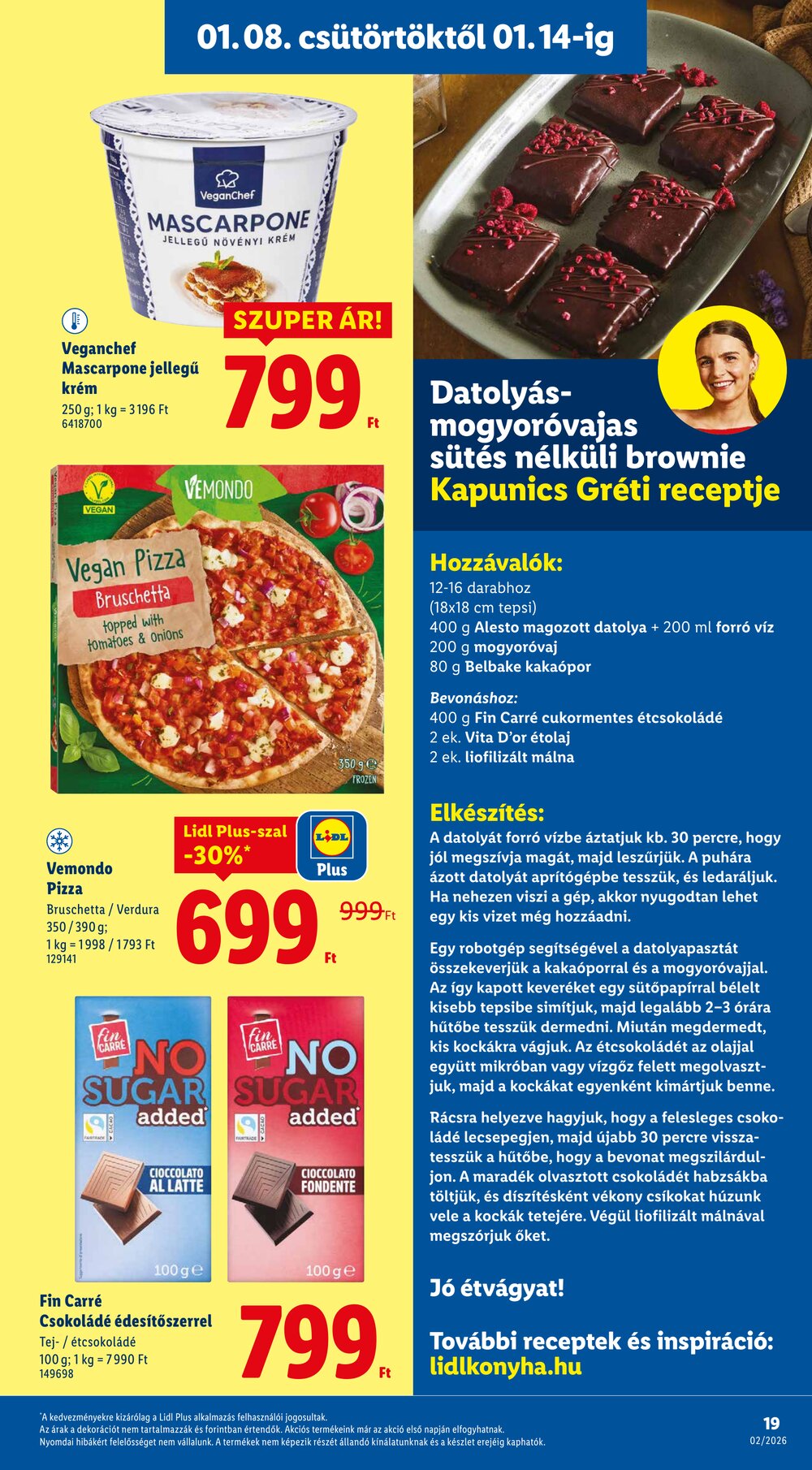 Lidl akciós újság 2026.01.08-tól - 19. oldal.