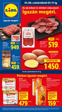 Lidl akciós újság 2026.01.08-tól