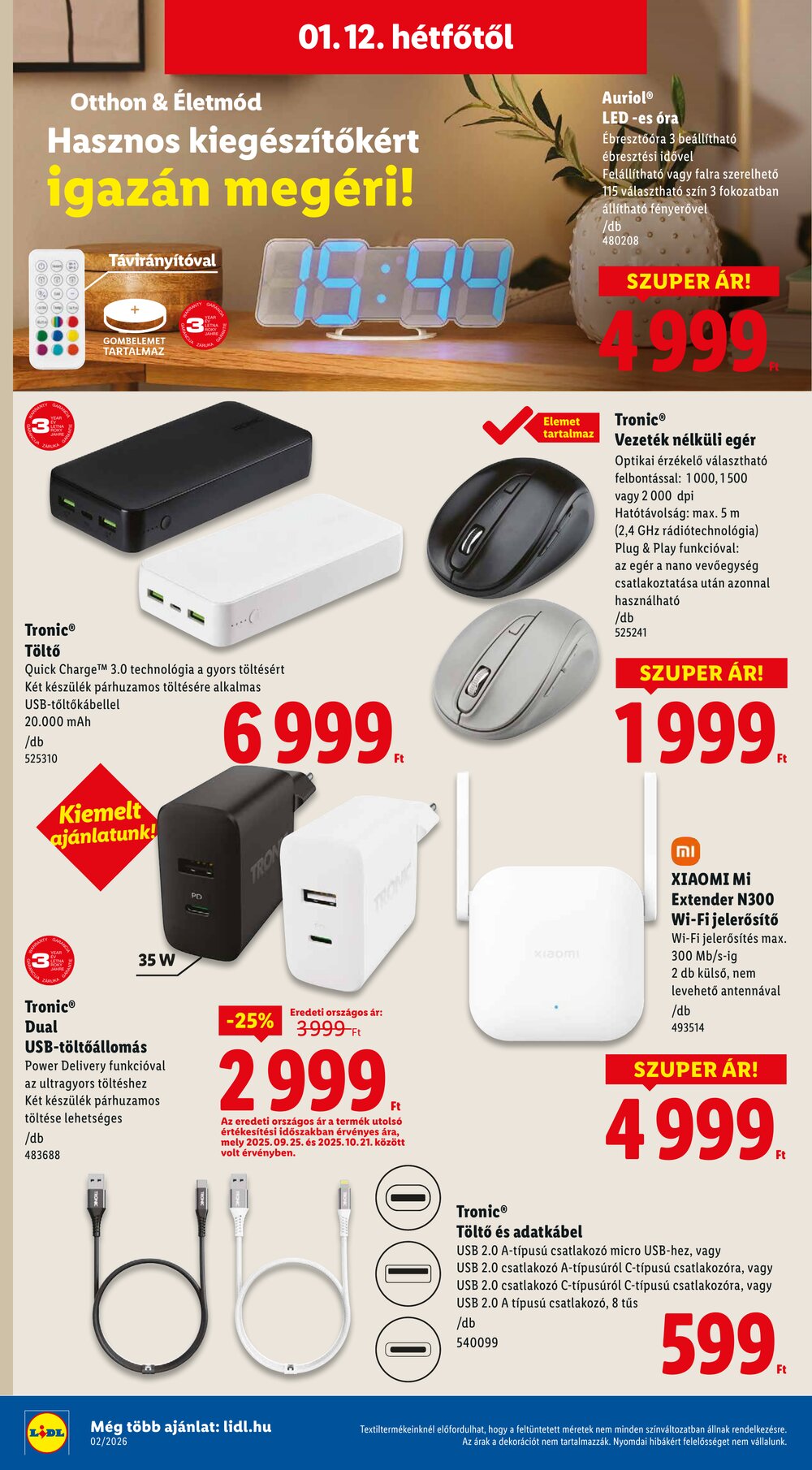 Lidl akciós újság 2026.01.08-tól - 42. oldal.