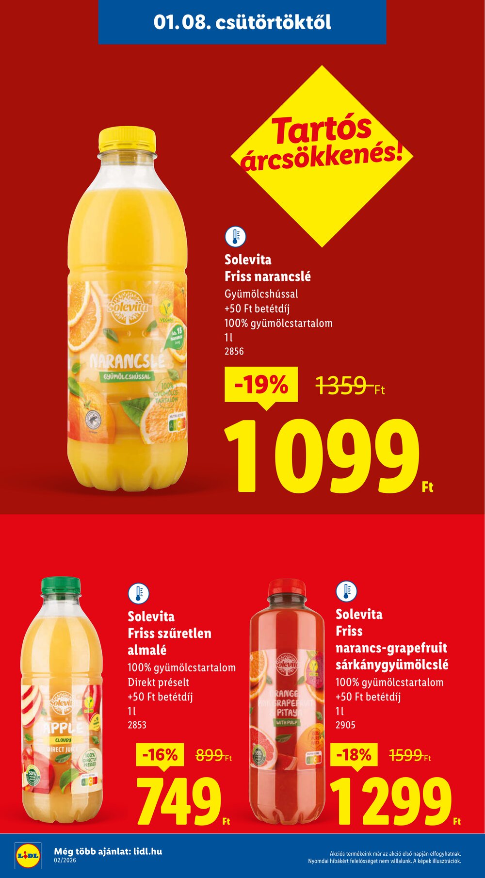Lidl akciós újság 2026.01.08-tól - 6. oldal.
