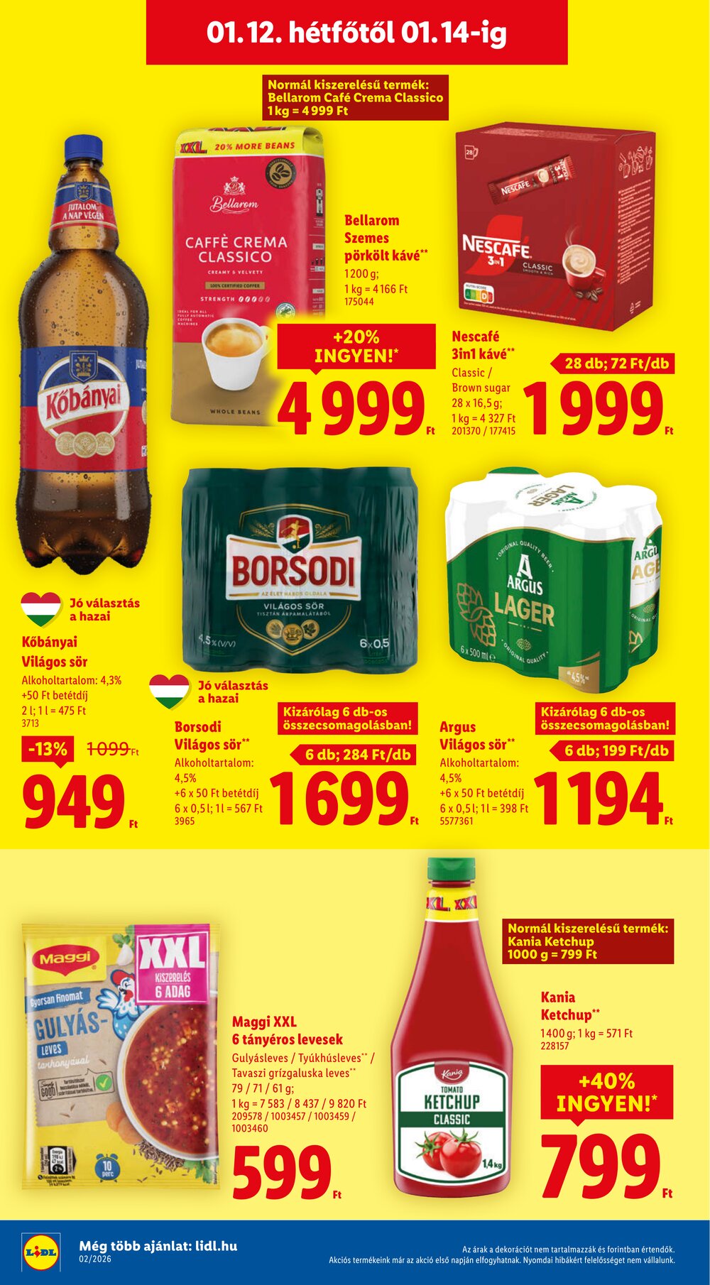 Lidl akciós újság 2026.01.08-tól - 62. oldal.