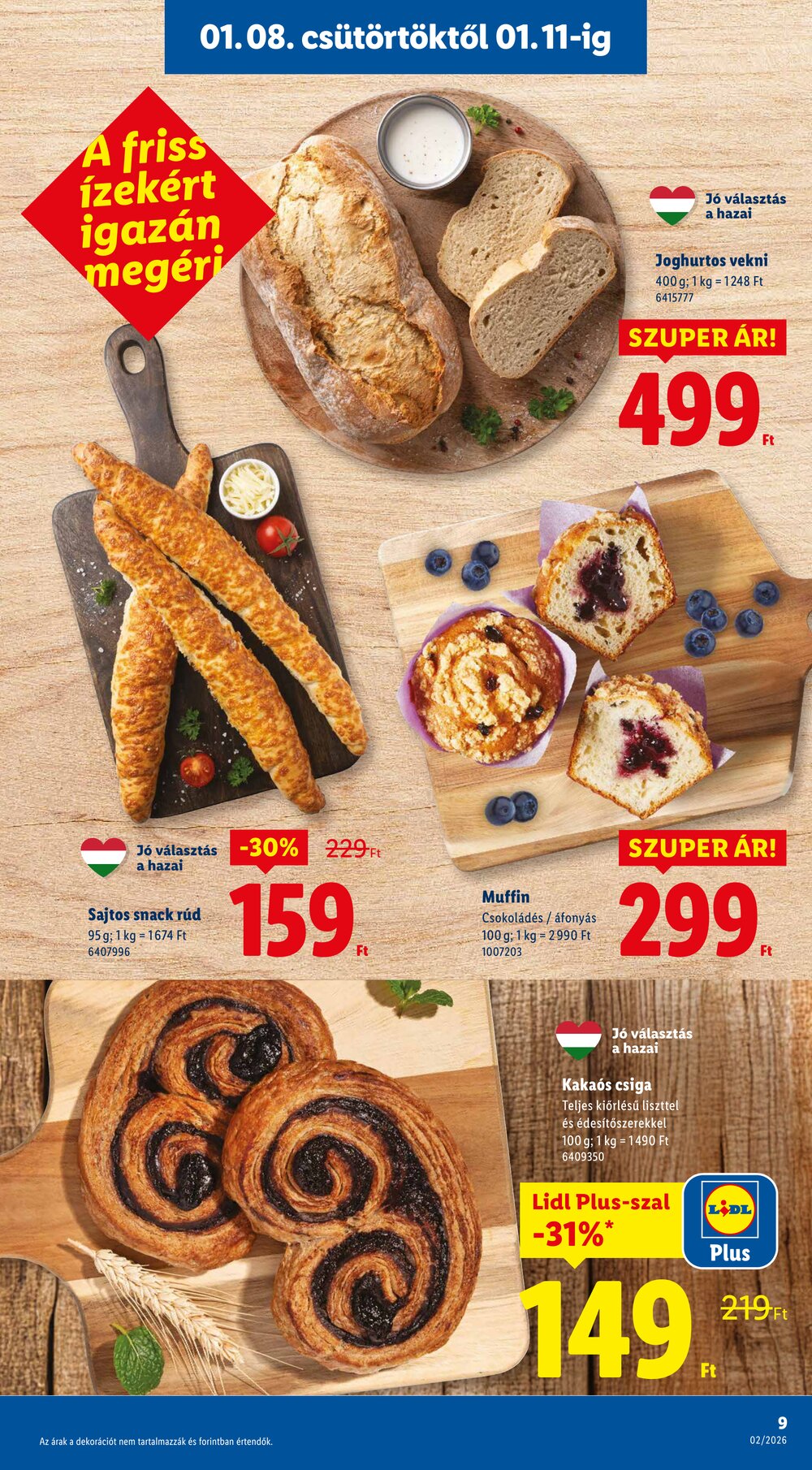 Lidl akciós újság 2026.01.08-tól - 9. oldal.