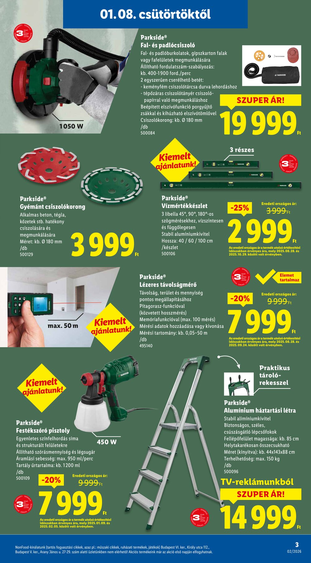 Lidl akciós újság 2026.01.08-tól - 3. oldal.