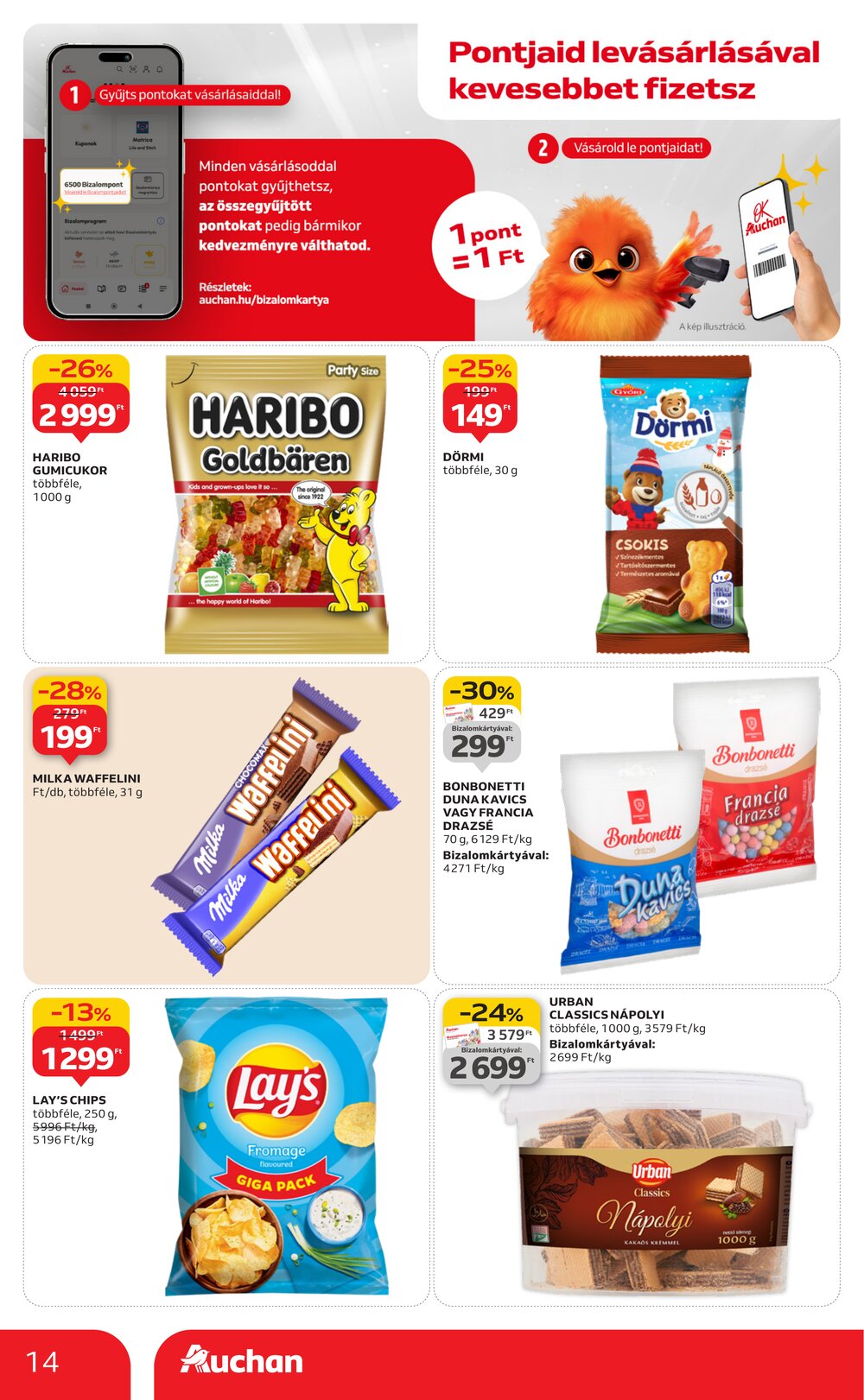 Auchan akciós újság 2026.01.08-tól - 14. oldal.