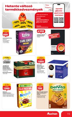Auchan akciós újság 2026.01.08-tól - 15. oldal.