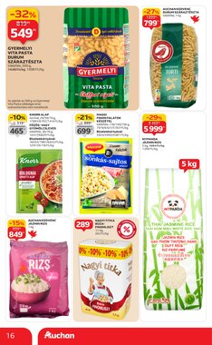 Auchan akciós újság 2026.01.08-tól - 16. oldal.