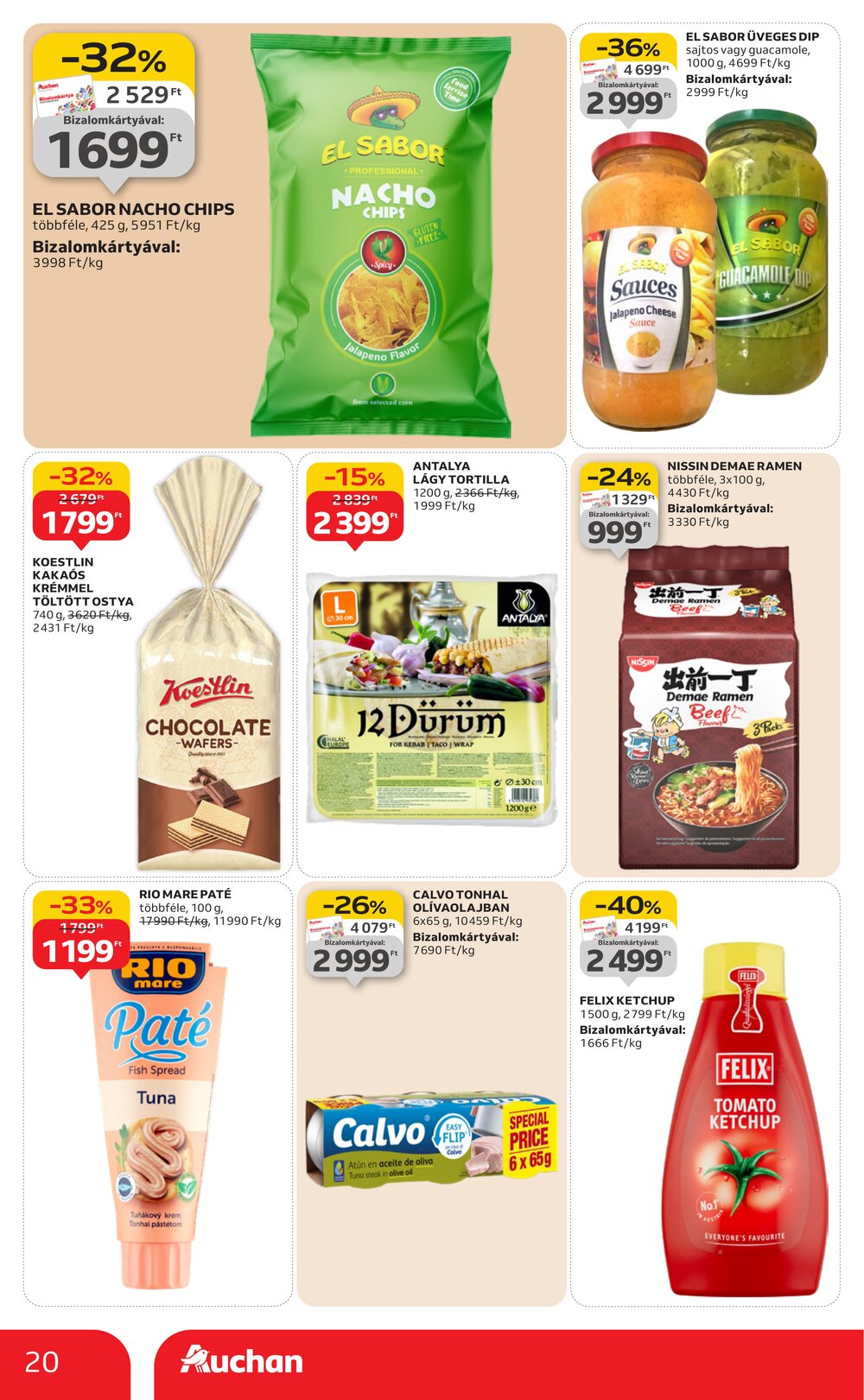 Auchan akciós újság 2026.01.08-tól - 20. oldal.