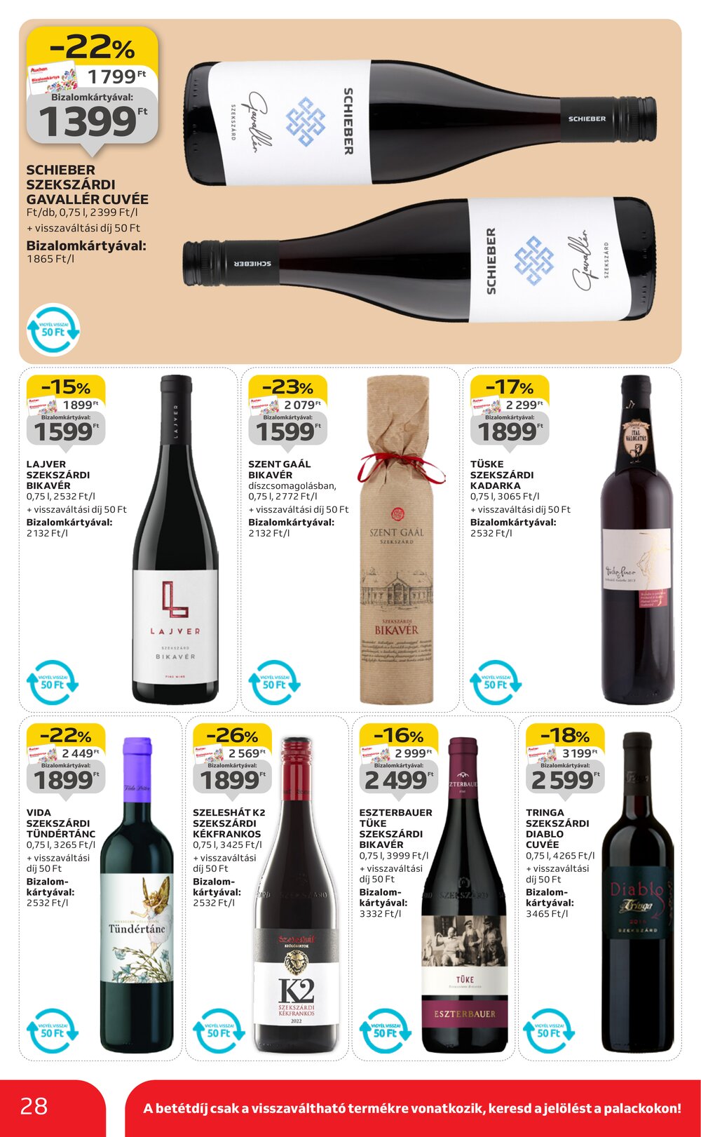 Auchan akciós újság 2026.01.08-tól - 28. oldal.