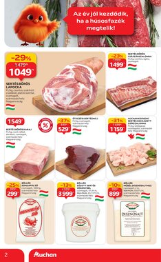 Auchan akciós újság 2026.01.08-tól - 2. oldal.