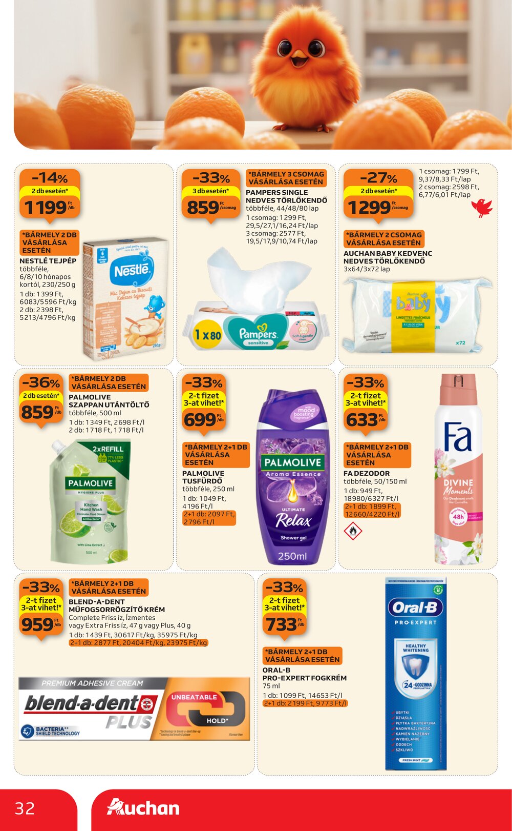 Auchan akciós újság 2026.01.08-tól - 32. oldal.